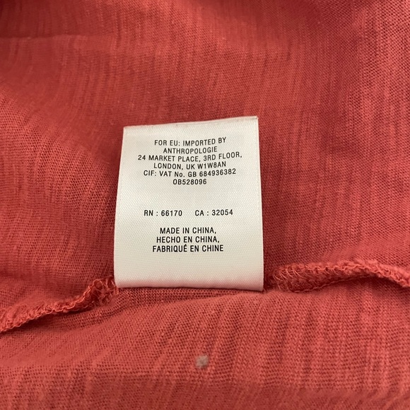 ANTHROPOLOGIE Sienna Deletta Ruffled Lace Up Bodice Sleeveless Top Sz Medium - Picture 8 of 10